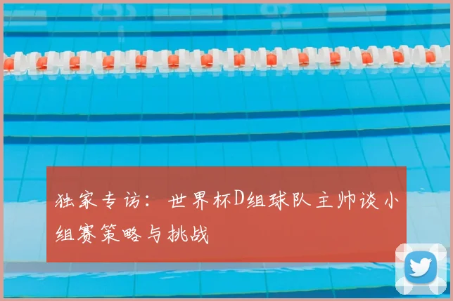 独家专访：世界杯D组球队主帅谈小组赛策略与挑战